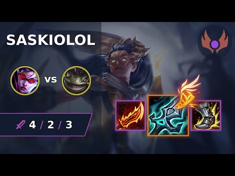 [ SaskioLoL ] Vayne TOP vs Tahm Kench | NA MASTER | LOL Season 2024