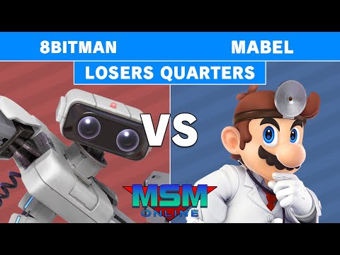 MSM Online 58 - EDM | Mabel (Dr. Mario) Vs. 8BitMan (ROB) - Losers Quarters