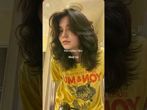 Wolf cut ahhh😆❤️#edit #fyp #shorts #hairstyle