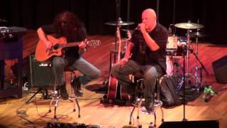 Ron Taylor &amp; Darrin DeLatte - former Lillian Axe - Ghost of Winter 3/12/16 Grapevine, TX. pro shot