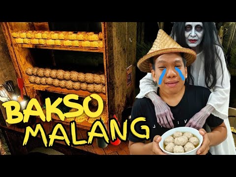 BANG ACI BERANIKAN DIRI JUALAN BAKSO YANG BANYAK HANTUNYA!! BAKSO MALANG ANOMALI (ALL ENDING）