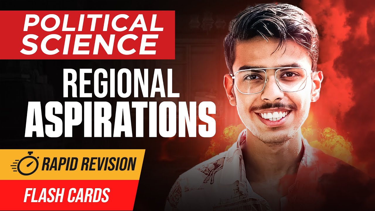 Regional Aspirations Class 12 Political Science One Shot | Rapid Revision 2024-25 @HumanitiesKaGhar