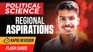 Regional Aspirations Class 12 Political Science One Shot | Rapid Revision 2024-25 @HumanitiesKaGhar