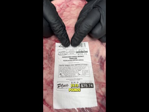 The BIGGEST and BEST Tasting Brisket Ever!!