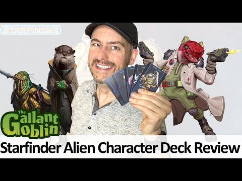 Starfinder Alien Character Deck - Paizo Reference Cards