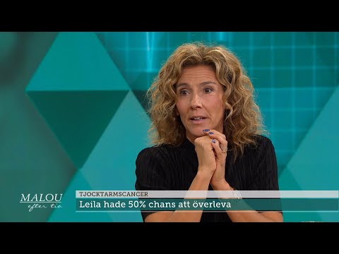 ”Såg blodstänk i toaletten” – träningsprofilen drabbades av tjocktarmscancer - Malou Efter tio (TV4)