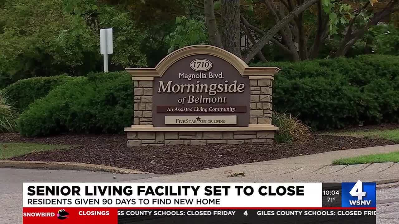 Nashville senior living facility set to close, residents given days to find new home