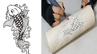 DIY Aprenda fazer uma luminária de cano pvc