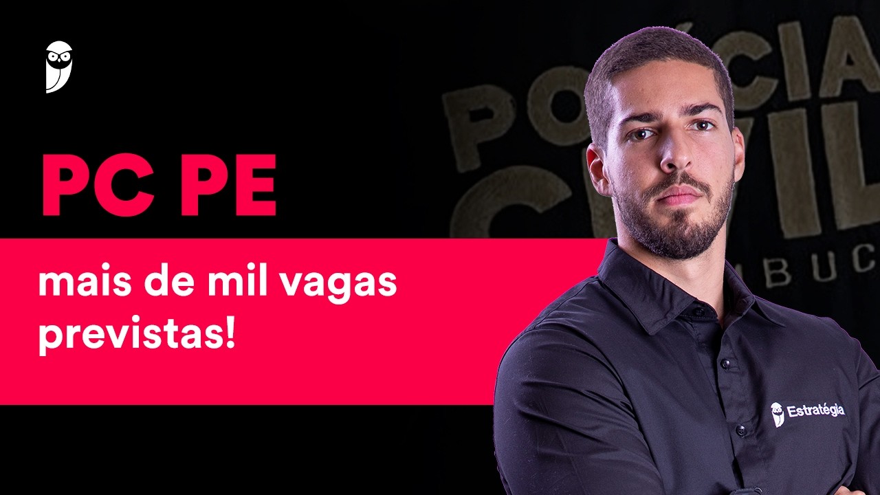 Concurso PC PE: comissão formada e contratação da banca em andamento!