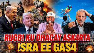 WOOW: TR4MP WUU IS BADALAY CAAWA: US4 OO BARYEEYSO WADA HADAL & !RAN OO SHURUUDO WADATO