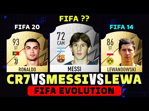 Ronaldo VS Messi VS Lewandowski FIFA EVOLUTION! 😱💔 FIFA 05 - FIFA 22 + PREDICTIONS