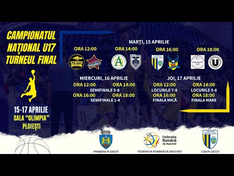 Turneul Final  U17 Baschet Masculin - Ziua 1