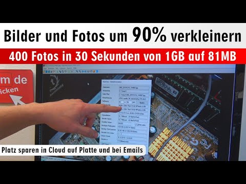 Handy Fotos JPG kostenlos verkleinern und leichter sichern oder an Email anhängen