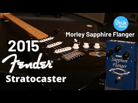 Morley Sapphire Flanger 1990's - Blue sparkle | Reverb