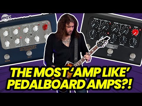 Laney's Lionheart & Ironheart Amps Now As Dual-Channel, IR Loaded, 60w Pedalboard Amps!