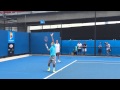 Roger Federer Australian Open2015 Practice
