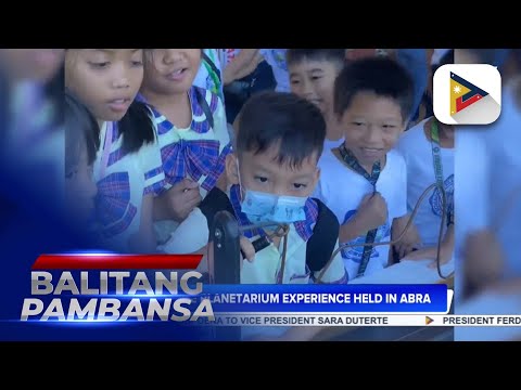 First mobile planetarium experience held in Abra