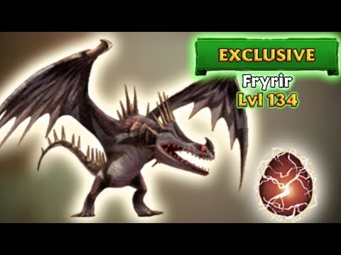 Fryrir (New Exclusive Skrill) Titan Mode Max Level 134 | Dragons: Rise of Berk
