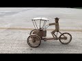 DIY How To Make Cyclo Bike Robot Bamboo DIY