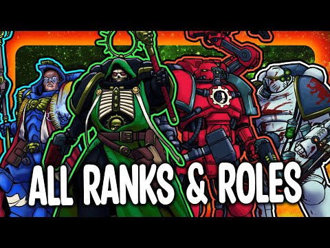 All Space Marines Ranks & Roles