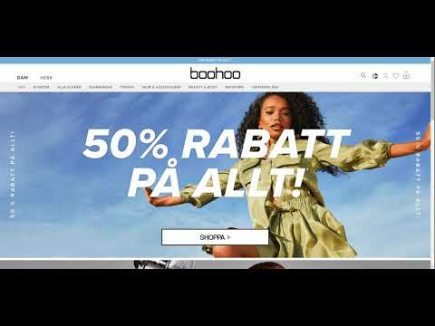 Hur använder man en rabattkod på Boohoo