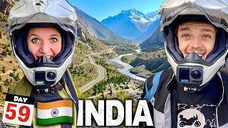 59🇮🇳 You Won’t Believe These Himalayan Roads! 😱 (Manali to Jispa) 🇮🇳 Riding India
