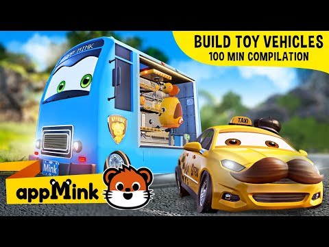 #appMink kids video: Have Fun and  Learn How to Build Toy Vehicles with appMink & Friends