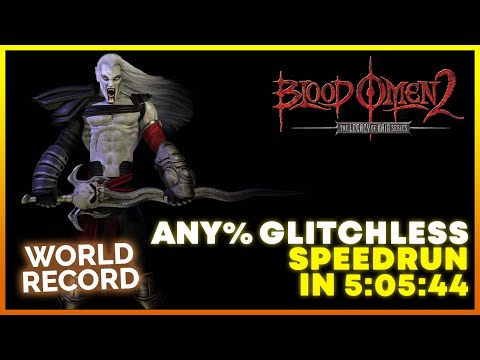 Legacy of Kain: Blood Omen 2 Any% Glitchless Speedrun in 5:05:40 RTA [World Record]