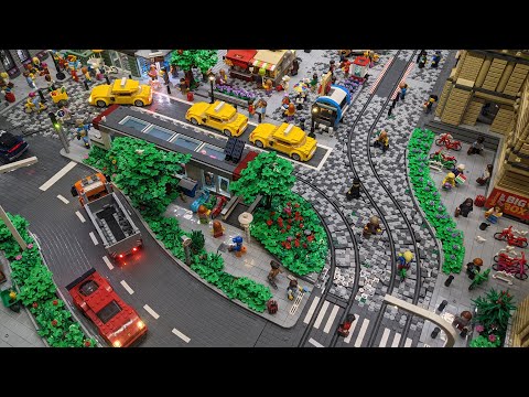 Almost desperate... Streetcar tracks and cobblestones - BRICK WORLD LEGO® UPDATE (231)