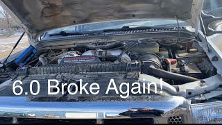 6.0 Powerstroke Coolant leak and p0198 code, Also randomly dies PT. 1