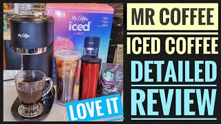 REVIEW Mr Coffee Iced + Hot Single Serve Coffee Maker NEW 2021
