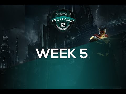 Kombatklub Pro League Injustice 2 Week 5 - na íntegra