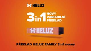 Nový PŘEKLAD HELUZ FAMILY 3in1 nosný má variabilní prostor pro venkovní stínicí techniku