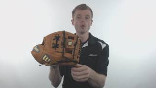 Video thumbnail: Wilson A2000 11.5" Dustin Pedroia Baseball Glove: WTA20RB18DP15