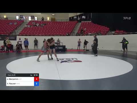 67 Kg Cons 8 #1 - Justin Benjamin, Izzy Style Wrestling Vs Valyen Rauser, Aniciete Training Club F