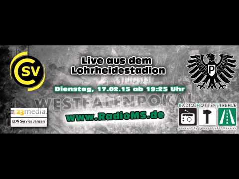 3. Runde CSV Bochum-Linden - Preußen Münster 1:3 (17.02.2015, 19:30 Uhr)