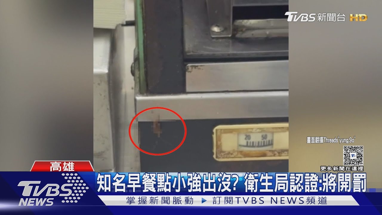 高雄知名早餐店、手搖飲「小強」出沒 衛生局稽查開罰