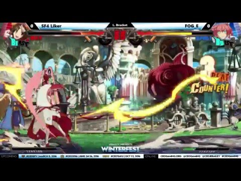 "BBR" Guilty Gear Xrd At CEO Winterfest 2016 - Zenosuke vs FOG E  (1080p HD)