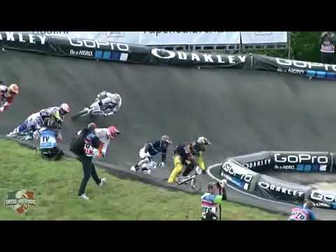 Maris Strombergs UCI BMX SuperCross 2012   Papendal Netherlands   Elite Men final