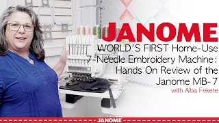 Renewed Janome MB-7 Embroidery Machine