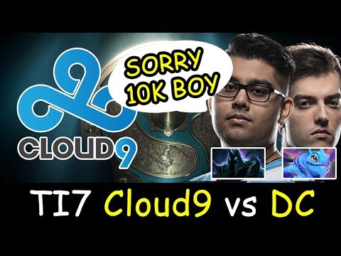 Dota2 The International 2017: Digital Chaos (Dire) vs Cloud9 (Radiant) highlights