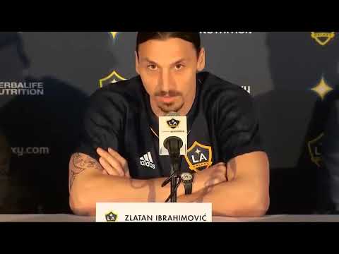 ibrahimovic la galaxy - zlatan ibrahimović la galaxy introductory press conference