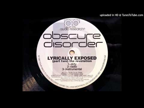 Obscure Disorder - Lyrically Exposed (Part Two) The Revelation