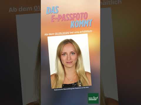 Das digitale E-Passfoto kommt!