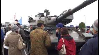 preview picture of video 'Type74 tank　Oarai 大洗74式戦車'