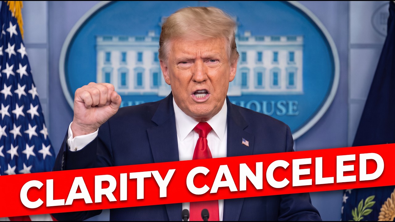 🚨 CLARITY ACT CANCELED! [Bitcoin PUMPING On Market Open]