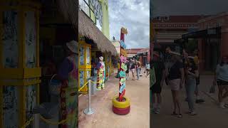 Cozumel Sign Cruise Port  Ships, Beach & ABBA  #Cozumel #CruisePort #StarPrincess #TravelShorts
