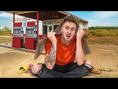 $1 VS $500 OVERNIGHT SURVIVAL CHALLENGE *GAS STATION ITEMS ONLY*