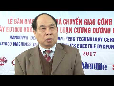 Ông Nguyễn Thiện Trưởng – Nguyên thứ trưởng Bộ Y Tế nói về ED1000 tại buổi lễ chuyển giao công nghệ