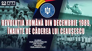 Revoluția Română din Decembrie 1989, înainte de căderea lui Ceaușescu (I)